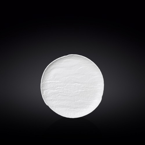 Тарелка круглая 15,5 см  WHITESTONE  фарфор белый цвет (6) (60)