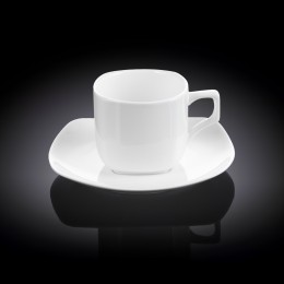 Чашка чайная и блюдце 200мл WL-993003/AB