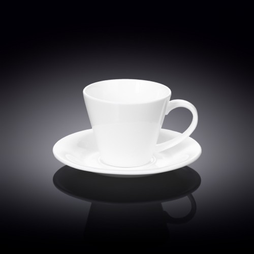 Набор из 2-х чайных чашек с блюдцами 180мл WL-993004/2C