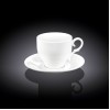 Чашка кофейная и блюдце 90мл WL-993103/AB