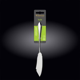 Нож сервировочный для рыбы 28см на блистере STELLA нерж.сталь серебряный цвет WL-999113/1B