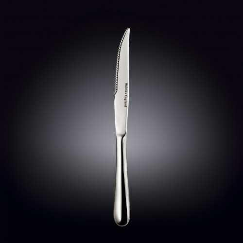 Нож для стейка 23,5 см  STELLA  нерж.сталь серебряный цвет (24) (144)